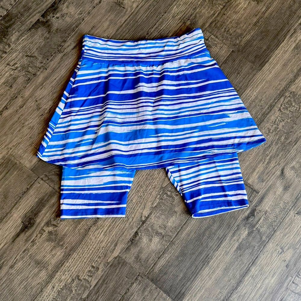 Swim Workout Skort Skirted Shorts Size M
